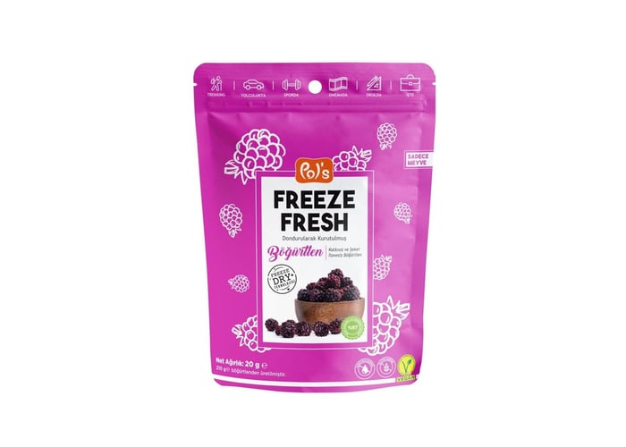 Freeze Fresh Böğürtlen (20gr) - Pol's