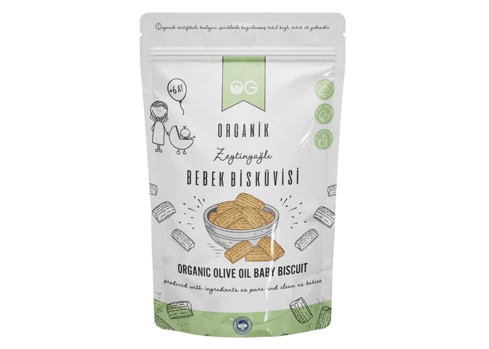 Organik Bebek Bisküvisi (+6 Ay, 300gr) - Og Natural