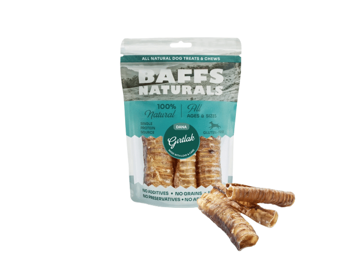Baffs Naturals Dana Gırtlak Doğal Çiğnemelik Köpek Ödül Maması (100gr)