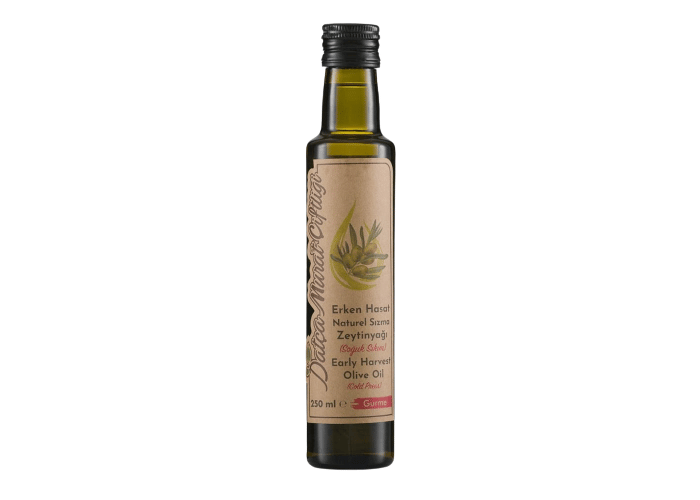 Erken Hasat Soğuk Sıkım Zeytinyağı (250ml)