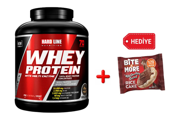 Hardline %100 Whey Protein Çikolata (1600gr)