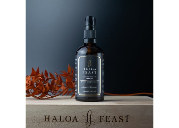 Sporcu Kas Bakım Yağı (100ml) - HALOA FEAST