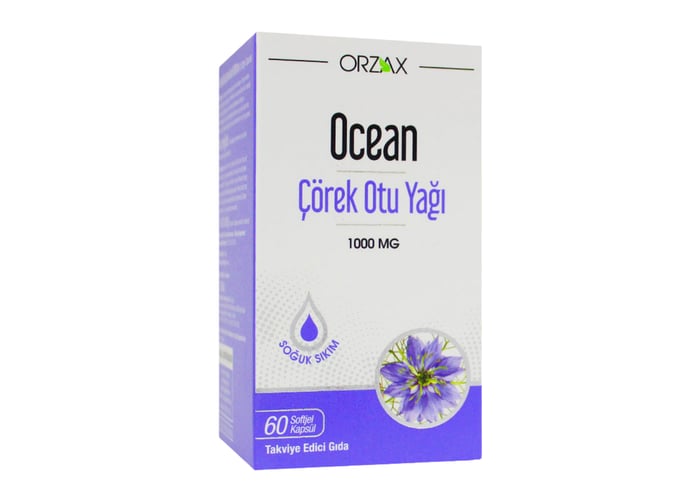 Orzax Ocean Çörek Otu Yağı (60 kapsül)