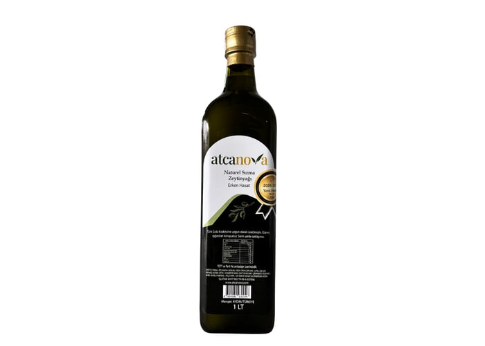 AtcaNova Naturel Sızma Erken Hasat Zeytinyağı (1lt x 3 adet)