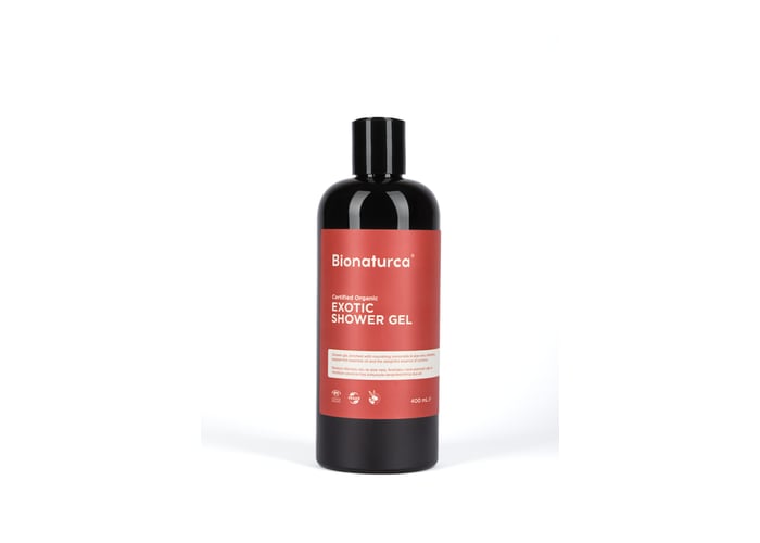 Organik Duş Jeli (Egzotik, 400ml) - Bionaturca