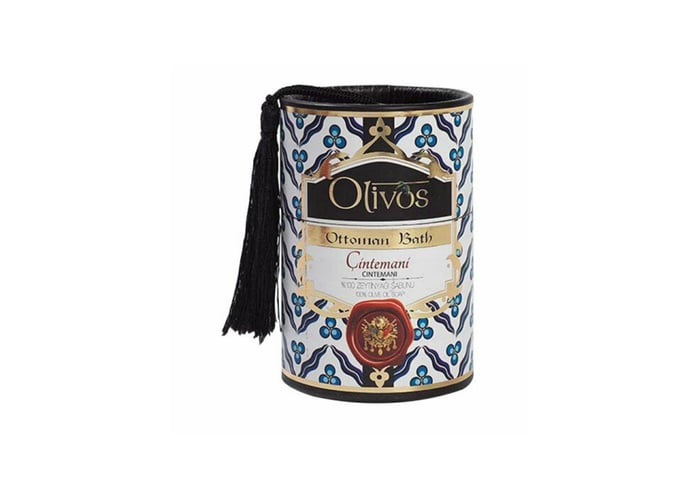 Osmanlı Hamamı Serisi Çintemani Zeytinyağı Sabunu (2 adet, 100gr) - Olivos
