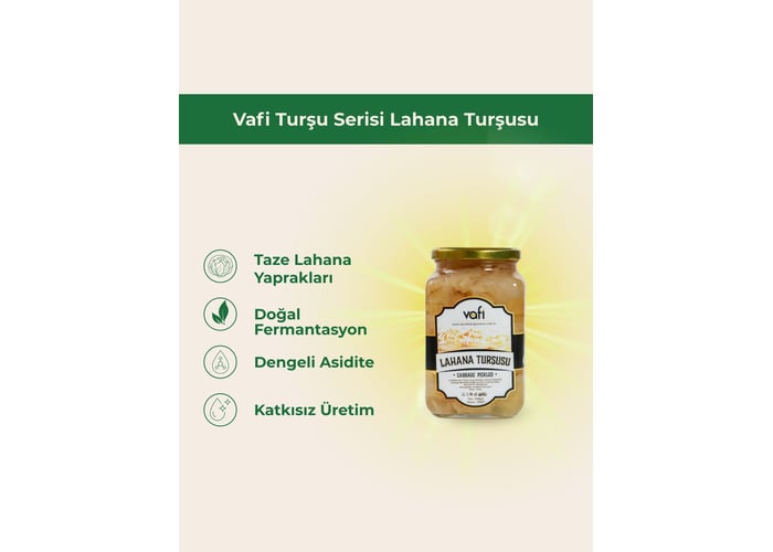 Lahana Turşusu (1000cc / 500gr) - Memleket Gurmesi