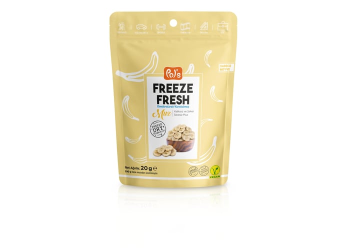 Freeze Fresh Muz (Kurutulmuş Muz, 16gr) - Pol's