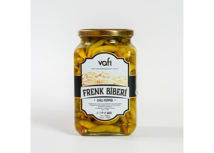 Frenk Biberi Turşusu (1000cc / 500gr) - Memleket Gurmesi