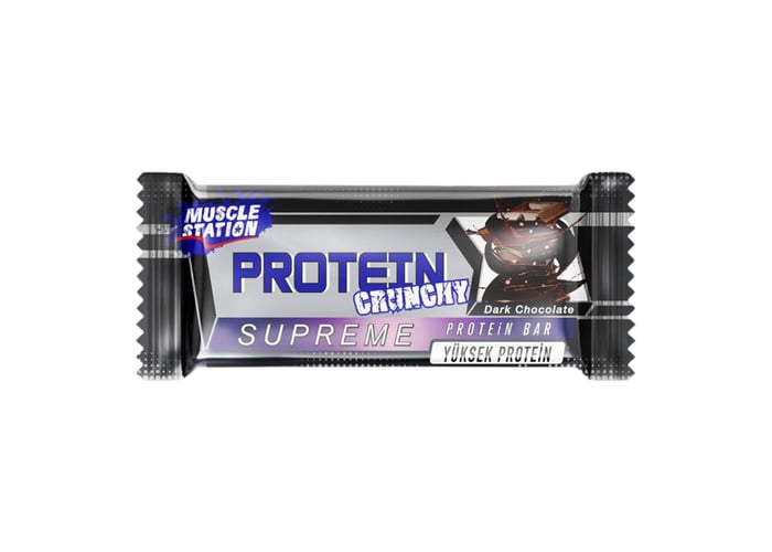 Supreme Bitter Çikolatalı Protein Bar (40gr) - Muscle Station