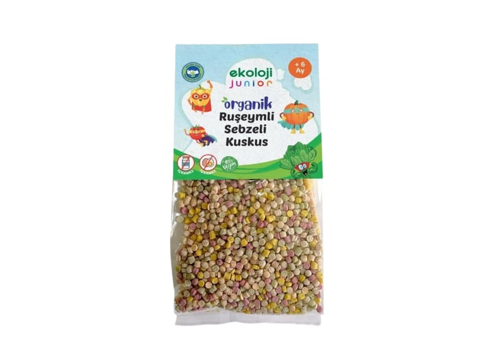 Organik Ruşeymli Sebzeli Kuskus (250gr) - Ekoloji Market