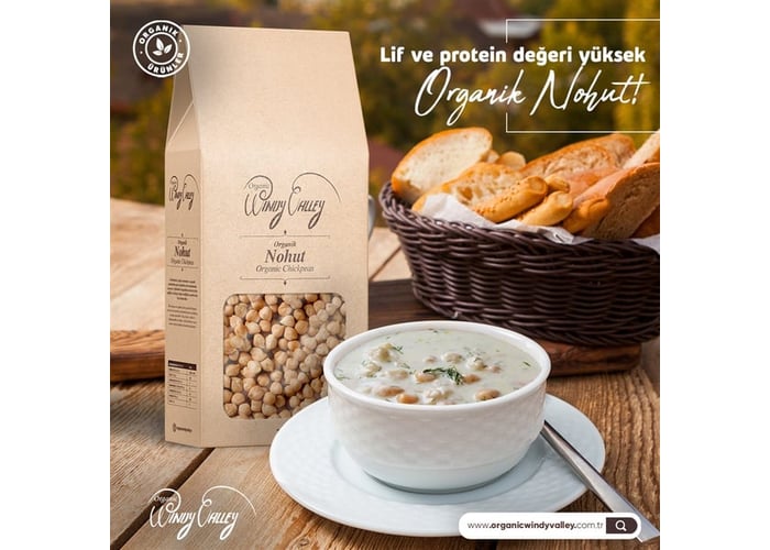 Organik Yerli Nohut (750gr) - Windy Valley