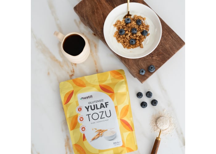 Yulaf Tozu (Glutensiz, 300gr) - Nustil