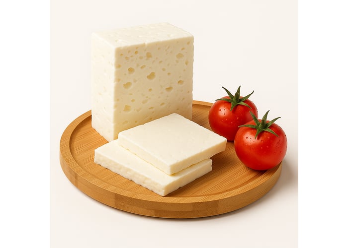 Ezine Orta Sert Tam Yağlı Beyaz Peynir (500gr) - Vafi