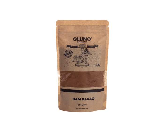 Glutensiz Ham Kakao (200gr) - Gluno Glutensiz
