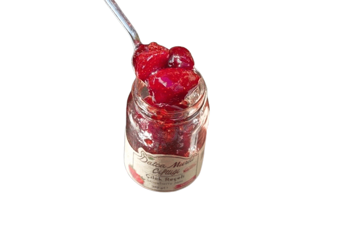 Çilek Reçeli (Katkısız, 290gr) - Datça Murat Çiftliği