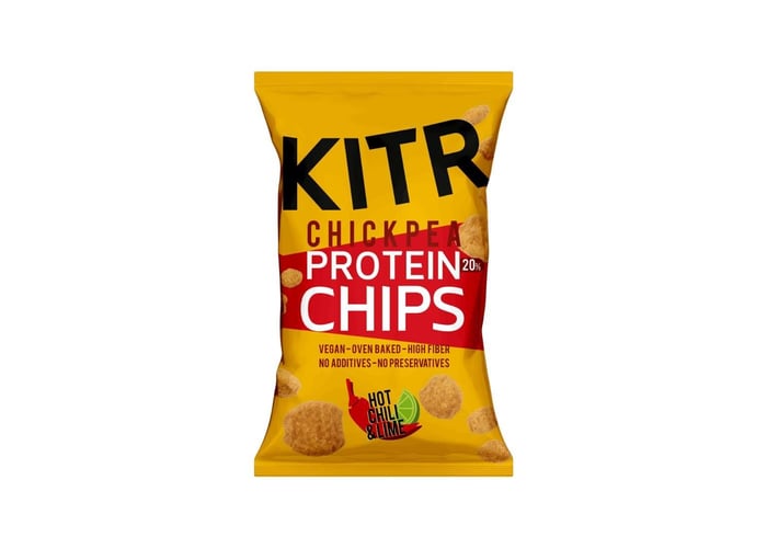 Acı Biberli ve Lime Çeşnili Proteinli Nohut Cipsi (50gr) - Kıtr