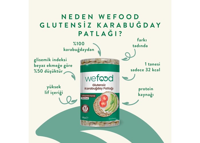 Karabuğday Patlağı (100gr) - Wefood