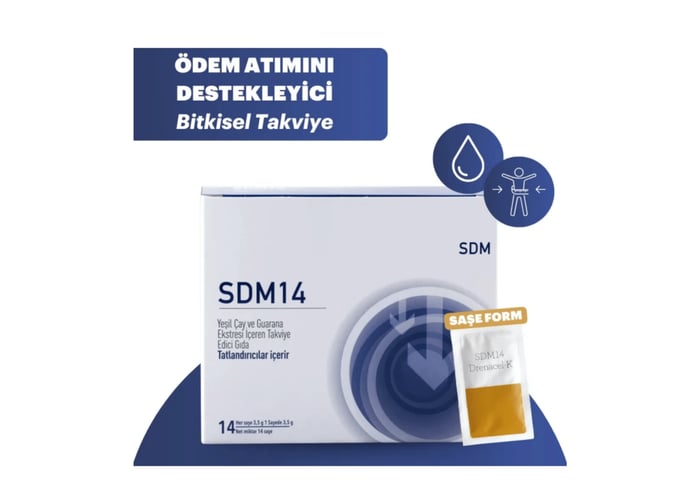 Yeşil Çay Ve Guarana Ekstresi İçeren Takviye Edici Gıda (14 saşe) - Sdm