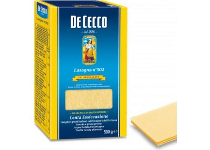 Lazanya Makarna (500gr) - Dececco