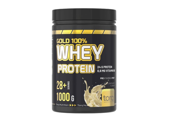 Gold %100 Whey Protein Beyaz Çikolata (1000gr) - Torq Nutrition