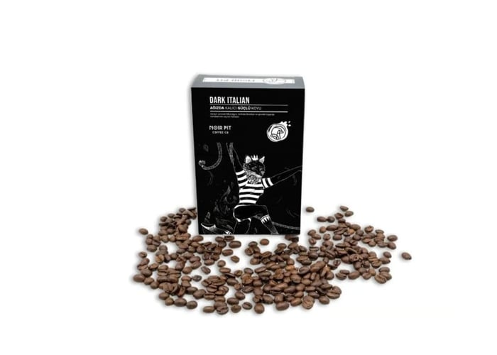 Dark Italian Kahve (Öğütülmüş, 1000gr) - Noir Pit Coffee
