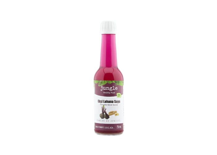 Ekşi Lahana Suyu (Pancar ve Zencefilli, 250ml) - Jungle