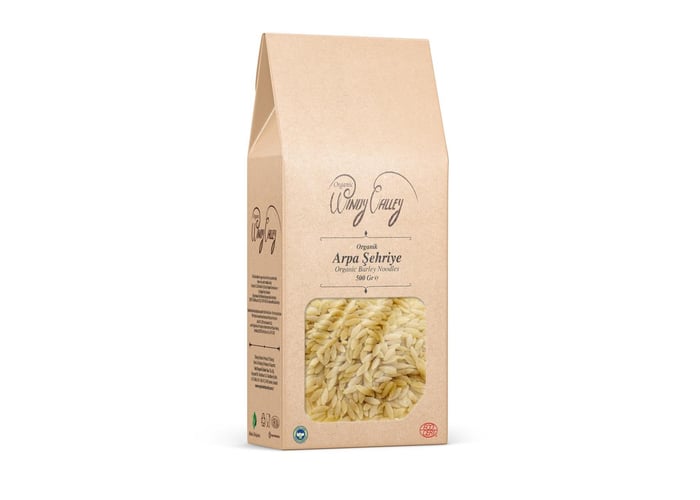 Organik Yerli Arpa Şehriye (500gr) - Windy Valley