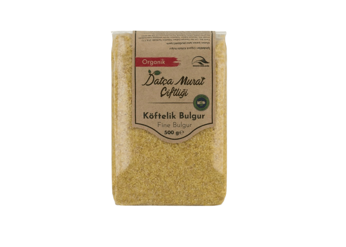 Organik Köftelik Bulgur (500gr) - Datça Murat Çiftliği