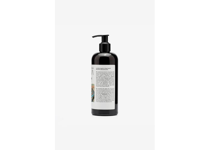 Kuru, Hassas Ciltler için Sülfatsız Nemlendirici Duş Jeli (Organik ve Vegan Sertifikalı, 400ml) - Rha