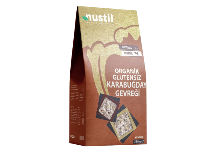 Organik Karabuğday Gevreği (250gr) - Nustil
