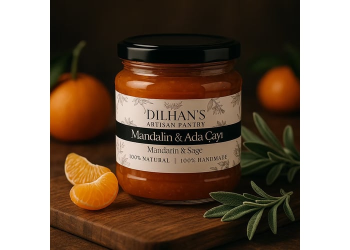 Mandalina Adaçayı Reçeli (330gr) - Dilhan’s Artisan Pantry