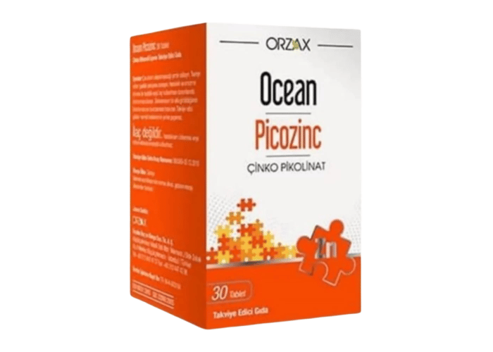 Ocean Picozinc Çinko (30 tablet) - Orzax