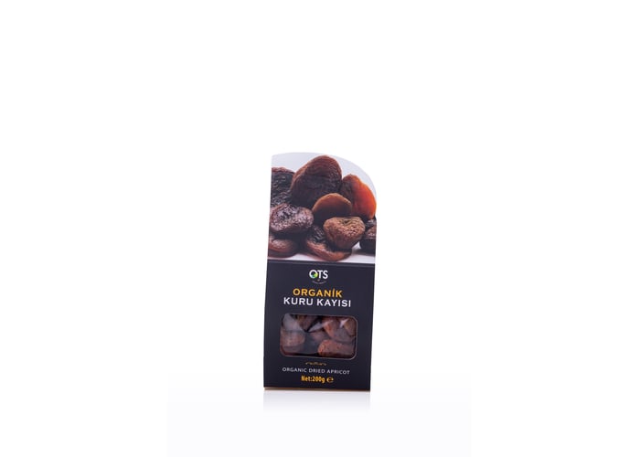 Organik Gün Kurusu Kuru Kayısı (200gr) - OTS Organik