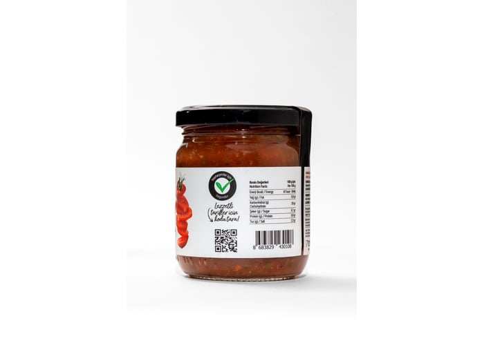 Baharatlı ve Balzamikli Domates Sosu (210gr) - Allezz