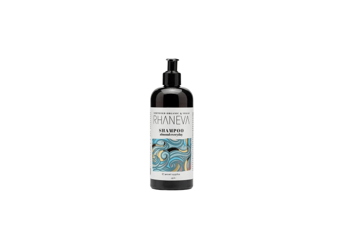 Kuru ve Yıpranmış Saçlar için Sülfatsız Şampuan (Organik ve Vegan Sertifikalı, 400ml) - Rhaneva