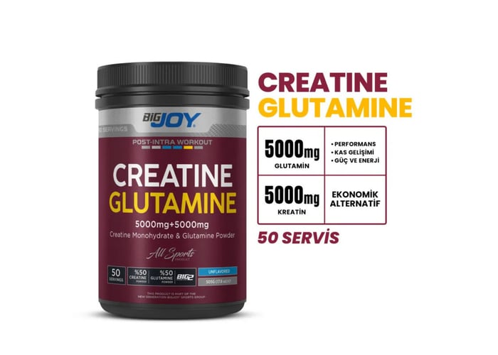 Sports BIG2 Creatine + Glutamine (50 servis) - Bigjoy