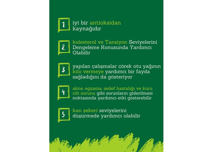 Organik Çörekotu Yağı (Soğuk Sıkım, 250ml) - Windy Valley