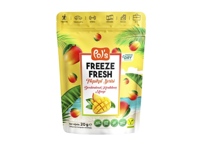 Kurutulmuş Mango (20gr) - Pol’s