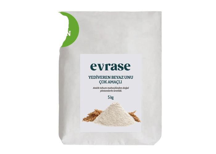 Evrase Atalık Yediveren Beyaz Unu (Çok amaçlı, 5kg)