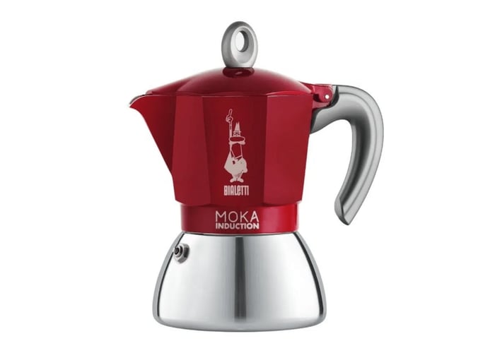 Mokapot İndüksiyon Kırmızı (2 cup) - Bialetti