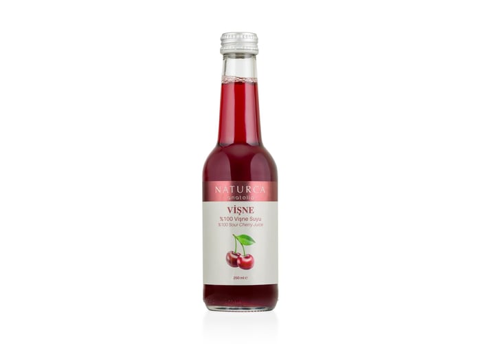 Vişne Suyu (%100 Meyve, 250ml) - Naturca
