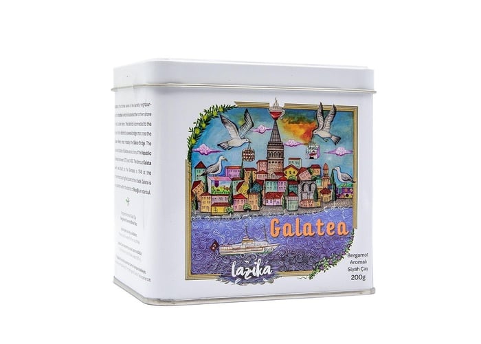 Bergamot Aromalı Siyah Çay (200gr) - Lazika
