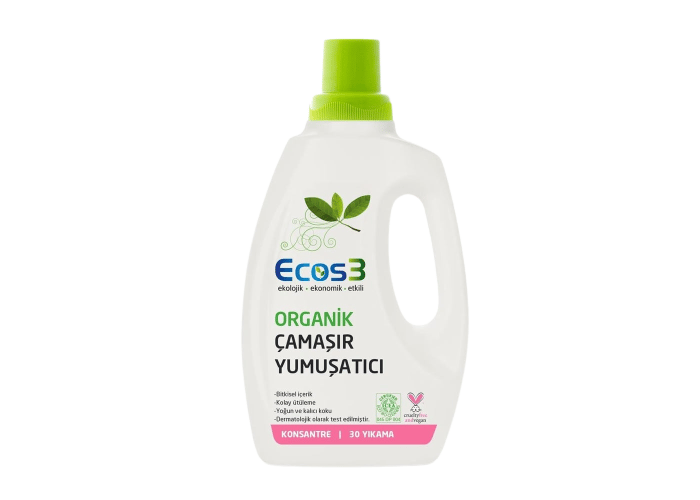 Organik Çamaşır Yumuşatıcı (750ml, 30 Yıkama) - Ecos3