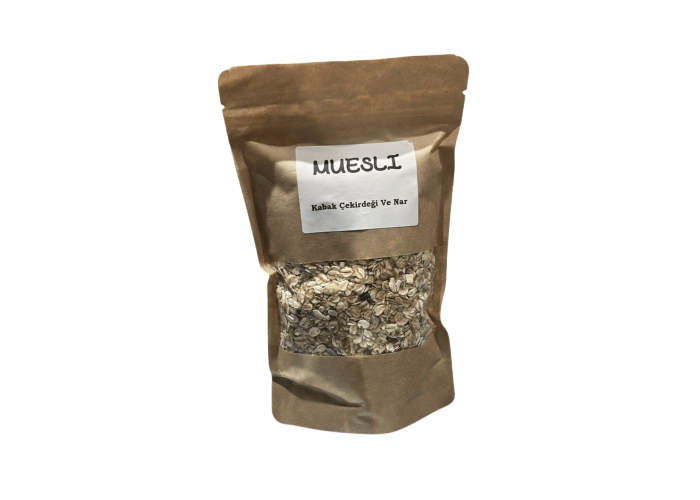 Kahvaltılık Gevrek (Kabak Çekirdeği, Nar, 400gr) - Vafi