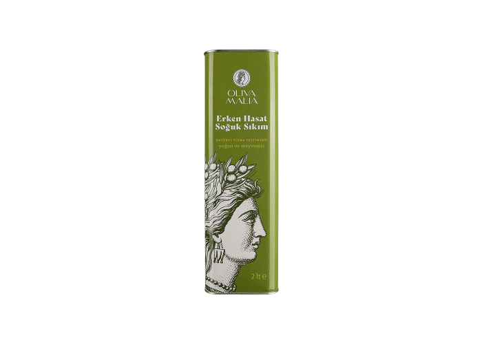 Erken Hasat Soğuk Sıkım Naturel Sızma Zeytinyağı (2lt) - Oliva Malia