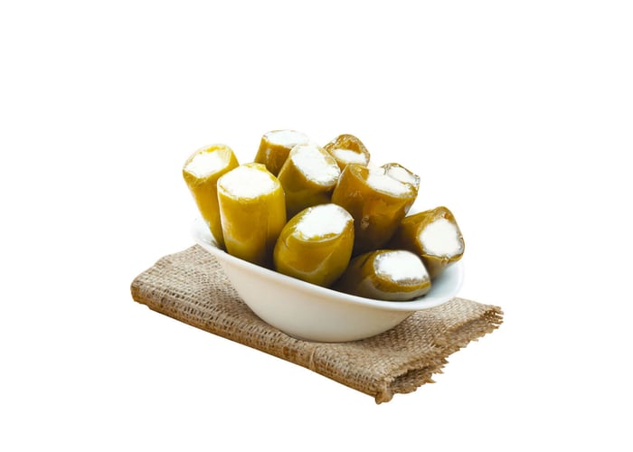 Peynir Dolgulu Biber (1000gr) - Memleket Gurmesi