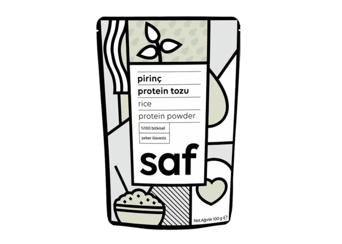 Pirinç Proteini Tozu (100gr) - Saf Nutrition