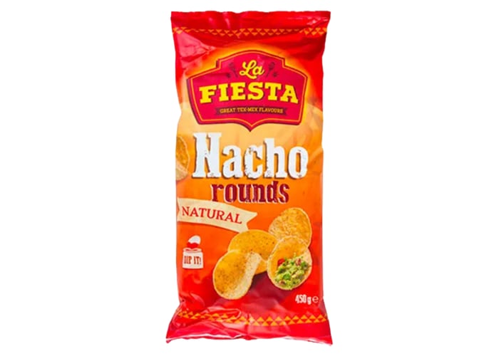 Sade Yuvarlak Tortilla Cips (450gr) - La Fiesta