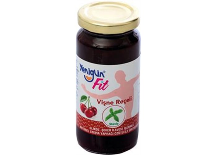 Vişne Reçeli (Stevialı Fit, 280gr) - Yenigün